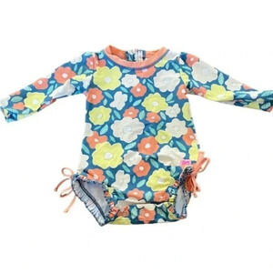 Rufflebutts one piece 50 upf size 12-18 months